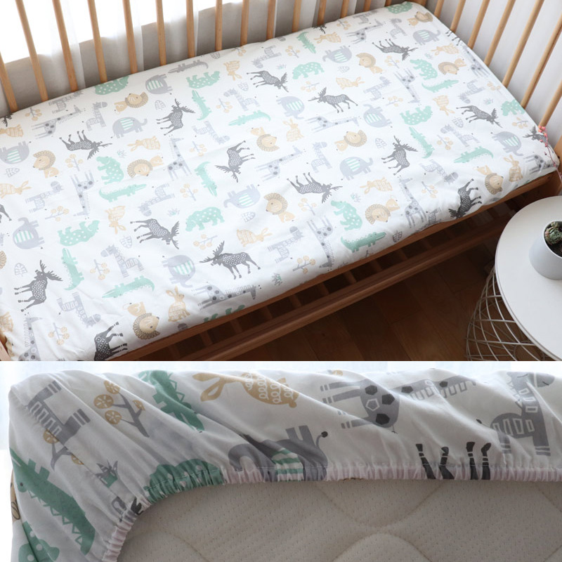 ベビーシーツ新生児綿ソフトベビーベッドシート子供のためのマッ - Baby Nursery Boy のレビューと価格