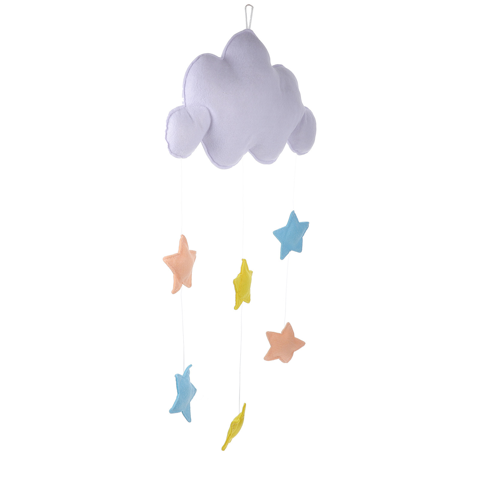 愛らしい雲と星のフェルト製ウォールデコレーション。ベビー部屋 - Baby Nursery Light Fixture のレビューと価格